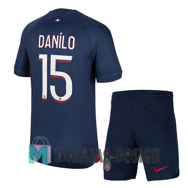 Flocage away PSG Ligue 1 DANILO #15 2023/24
